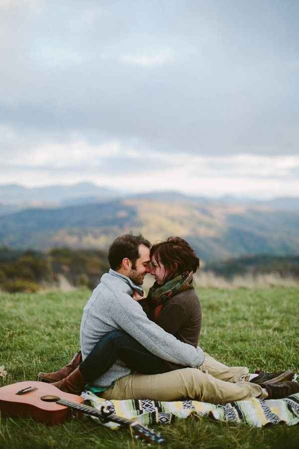 novios naturaleza