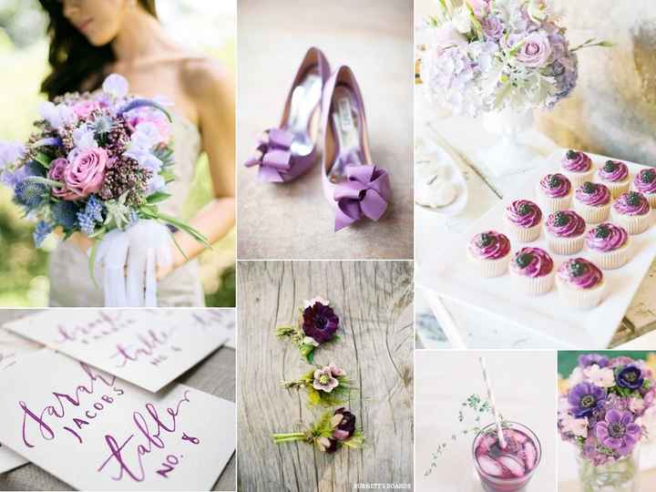 Ideas boda morada