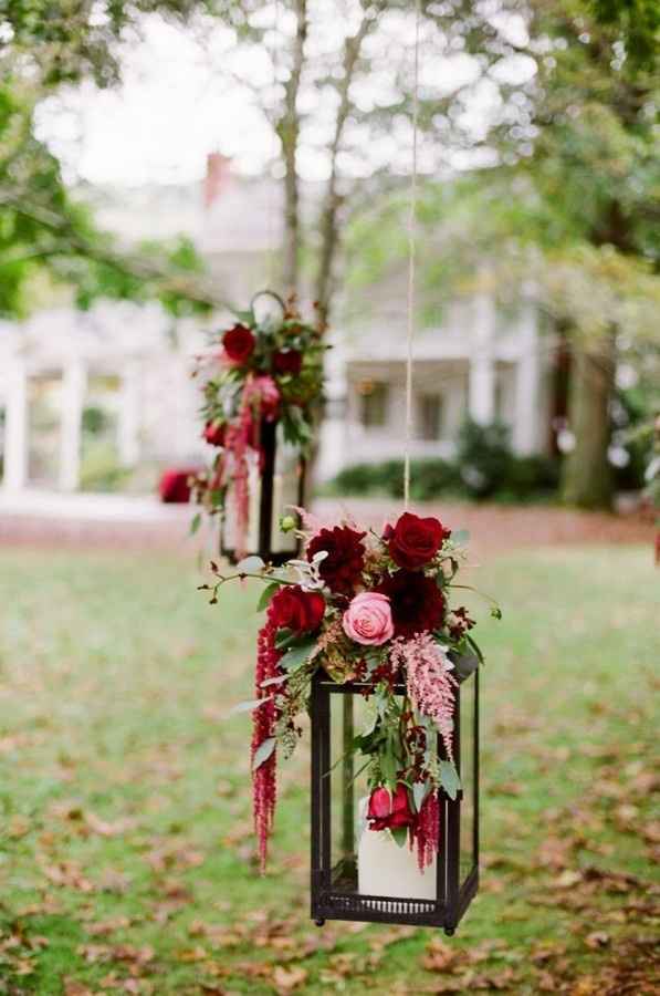 Inspiraciones para una boda de color rojo