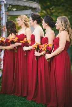 Inspiraciones para una boda de color rojo