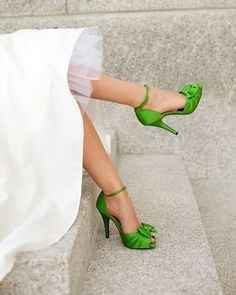 Boda de color verde