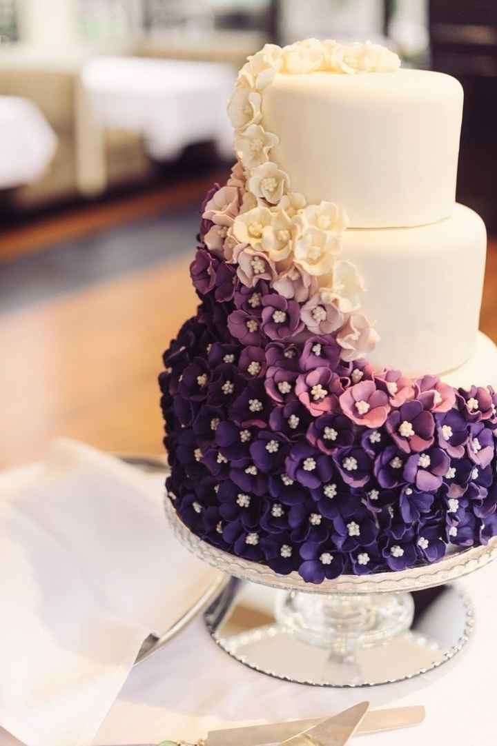 Boda con detalles morado 