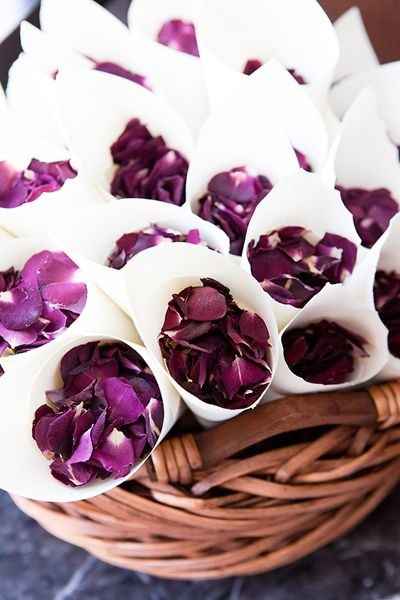 Boda con detalles morado 