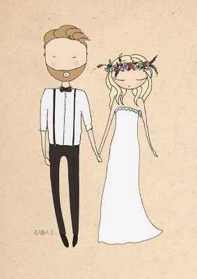 Ilustraciones de boda 