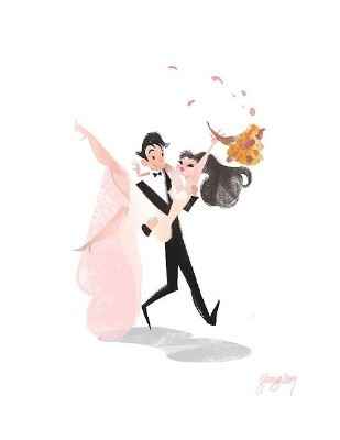 Ilustraciones de boda 