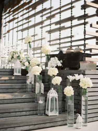 Detalles de boda gris