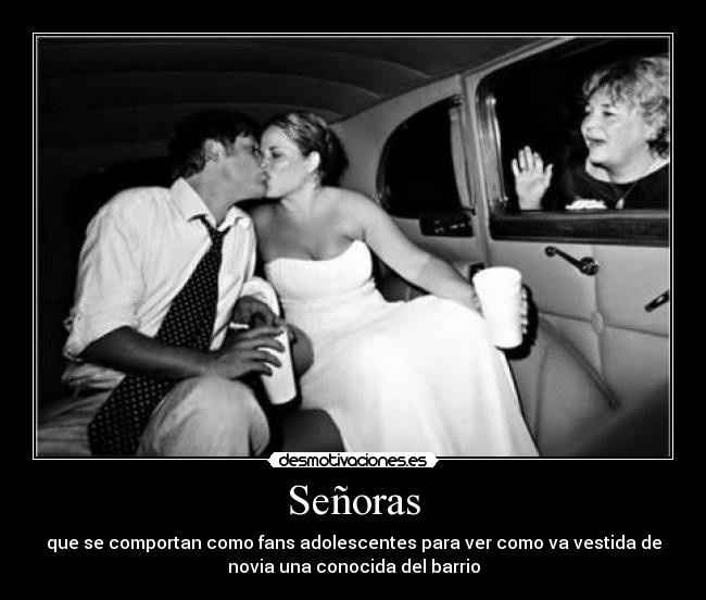 Novias con humor 