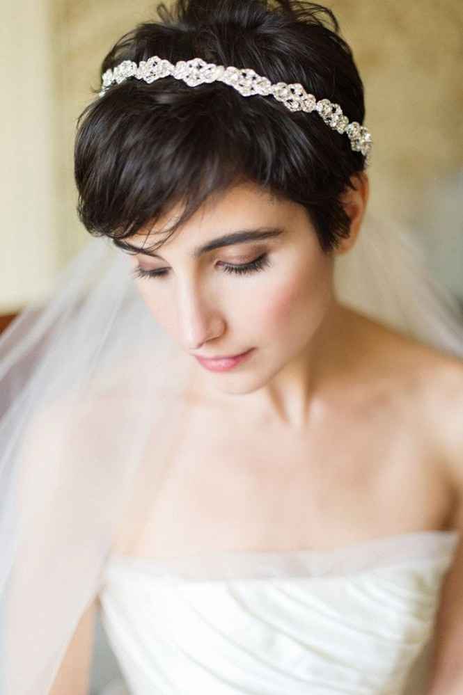  Novias de pelo corto