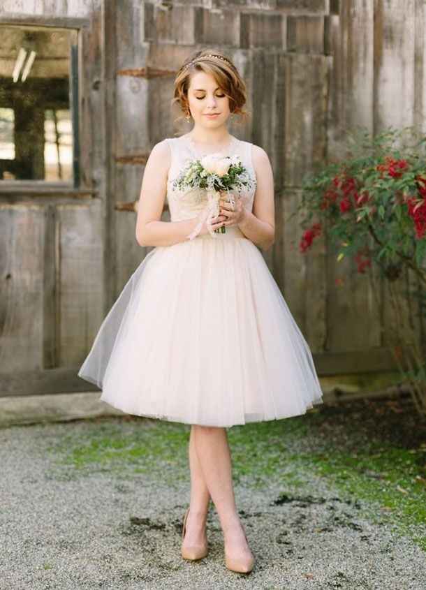 1. Top 10 vestidos cortos para novia 