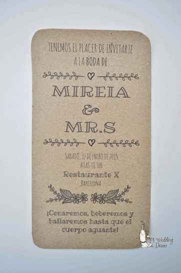 Invitaciones de boda