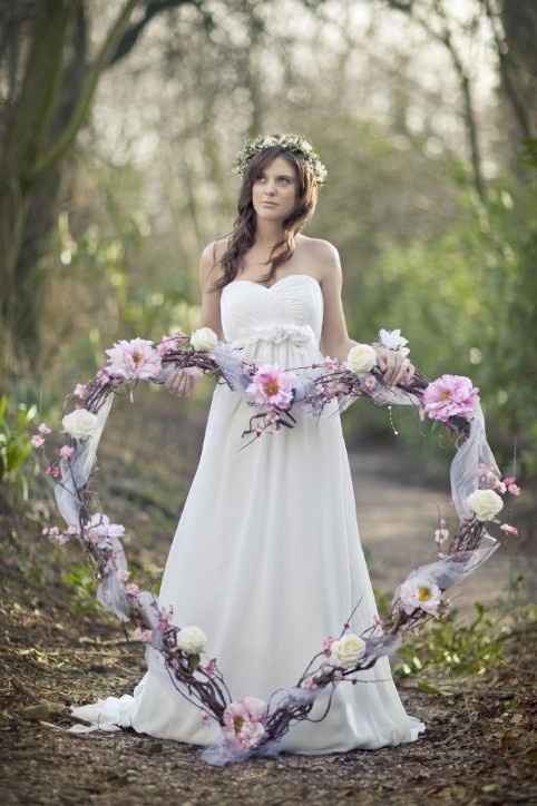 Vestidos sencillos de novia