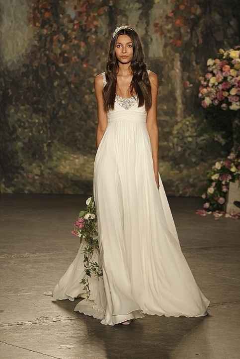 Vestidos sencillos de novia