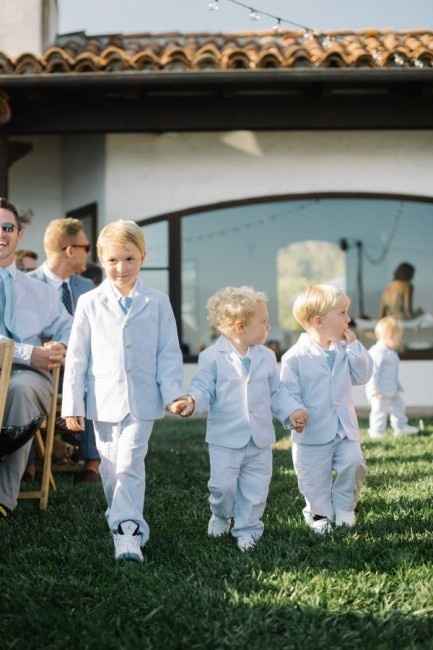 los pajecitos de la boda