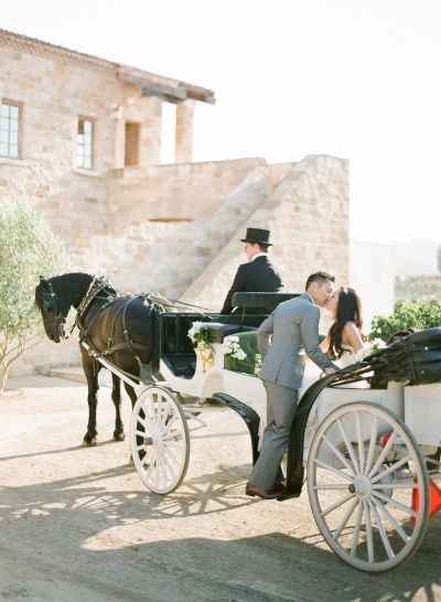 el coche de bodas 