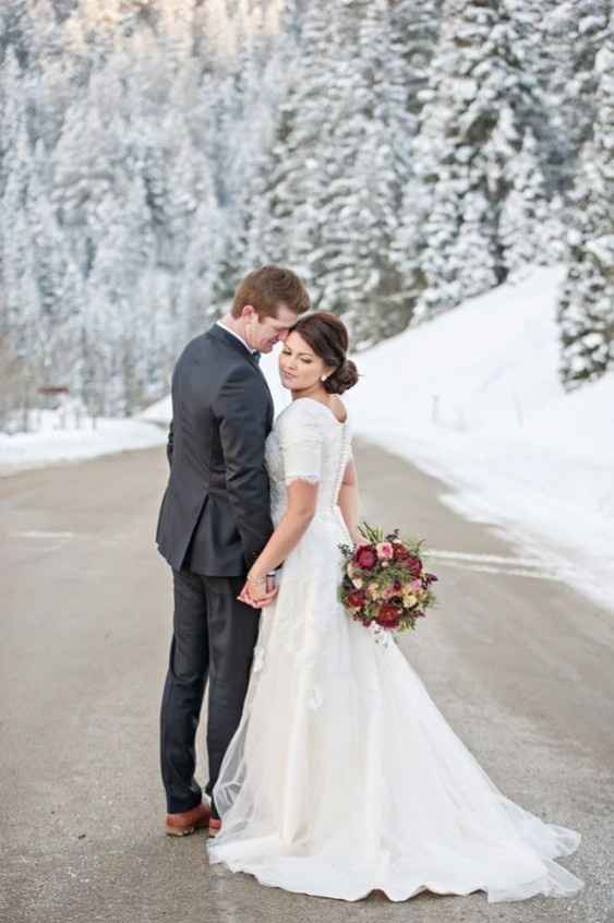 boda de invierno