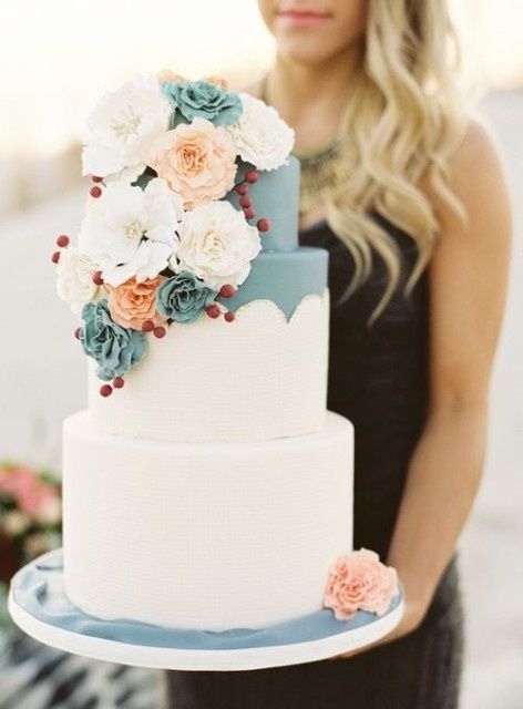 Bodas de colores: azul. 15