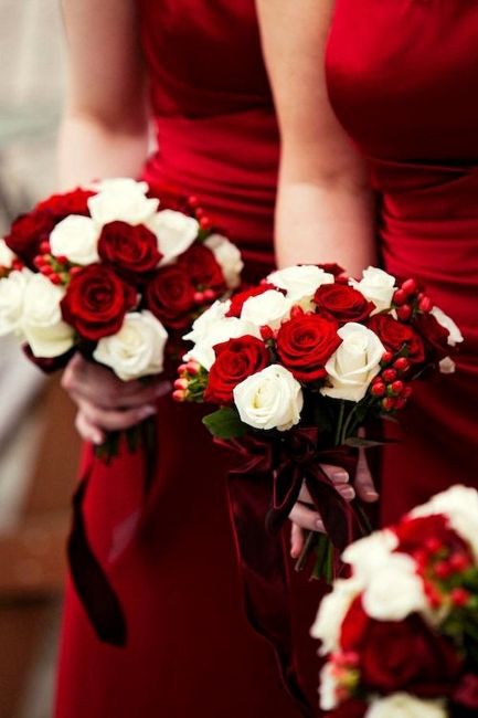 Bodas de colores: rojo. 13