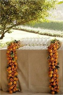 Bodas de colores: naranja. 9