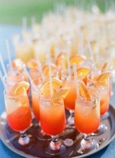 Bodas de colores: naranja. 12