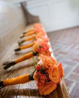 Bodas de colores: naranja. 17