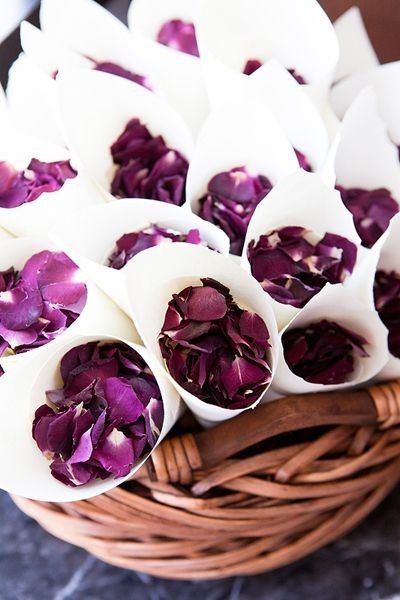 Bodas de colores: morado. 11