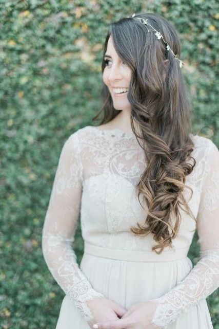 B. Pelo con ondas