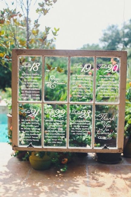  seating plan