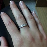 Nuestros anillos de compromiso... - 1