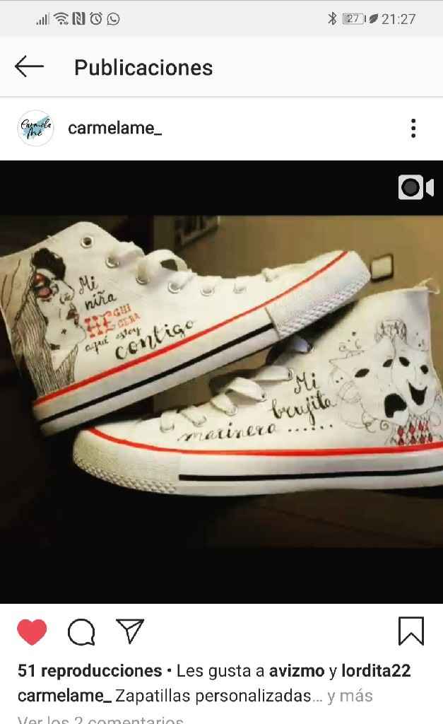 Zapatillas personalizadas novi@s - 1