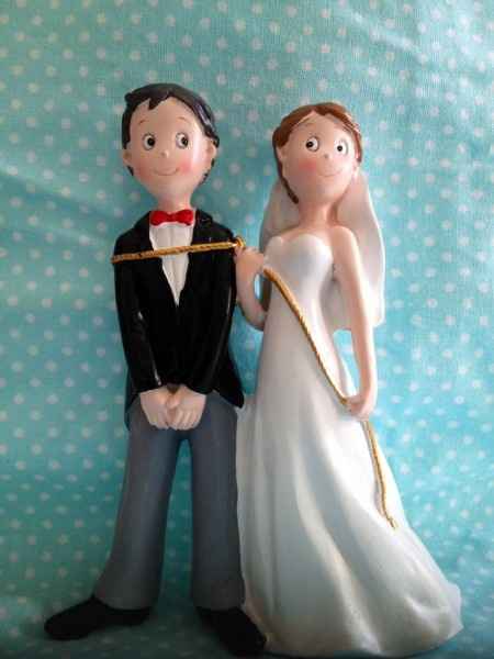 Los muñecos de la tarta de las ya casadas!! - 1