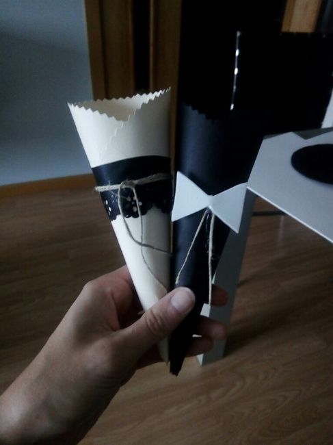Conos para boda. ayuda. - 2