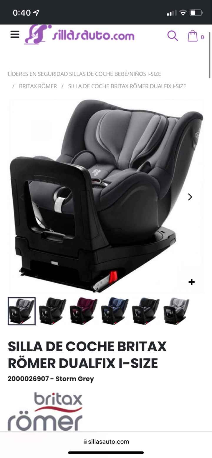 Silla de auto para recién nacido - 1