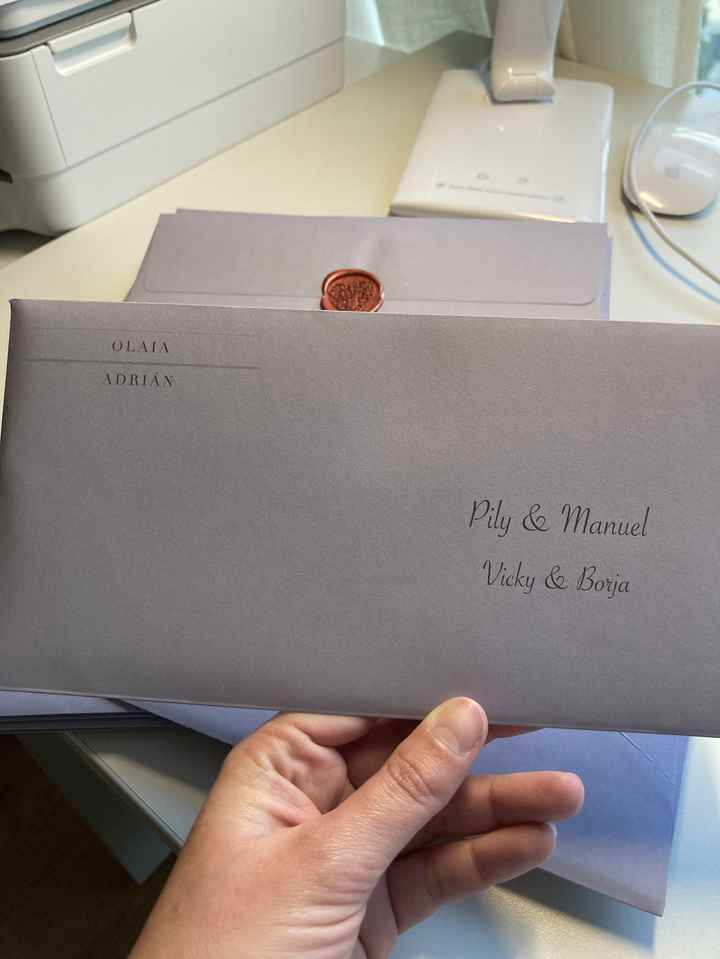 Ya tenemos las invitaciones!!! - 5