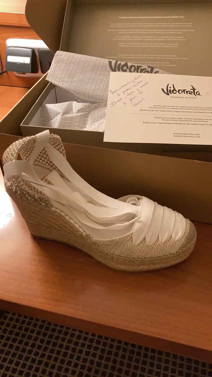 Segundos zapatos día b - 1