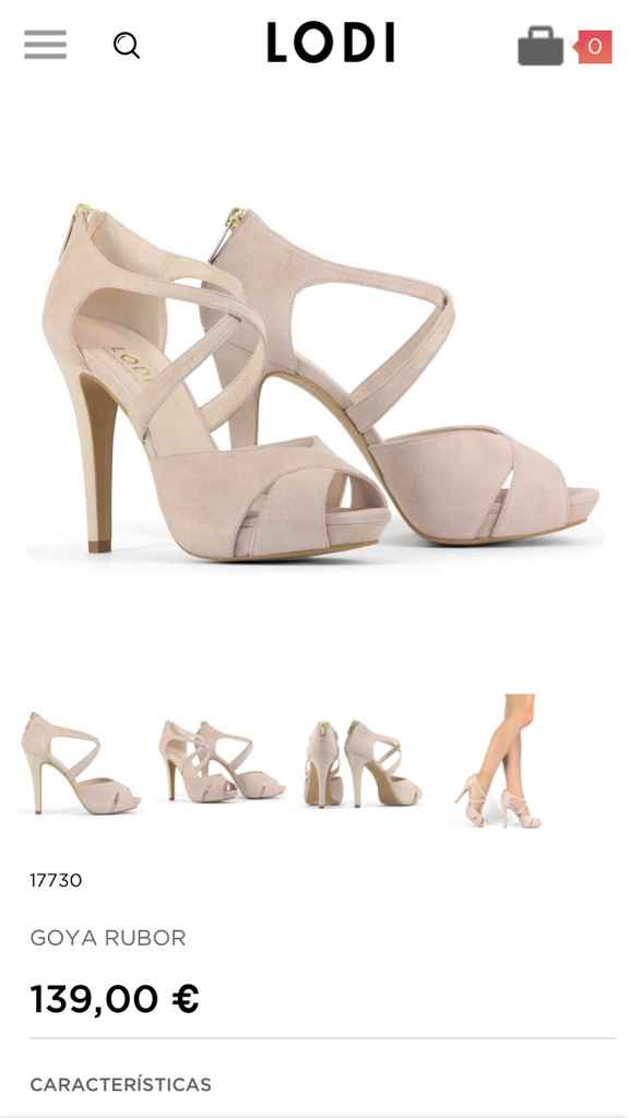 Zapatos novia rosa palo- nude-maquillaje o plata? - 1