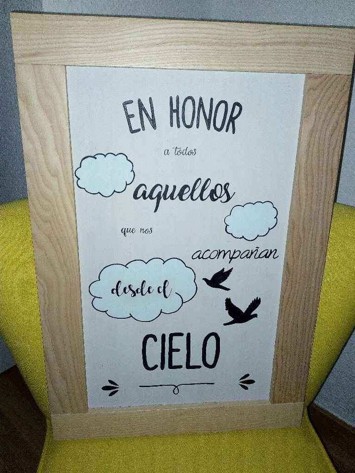 Cartel para los que no están - 1