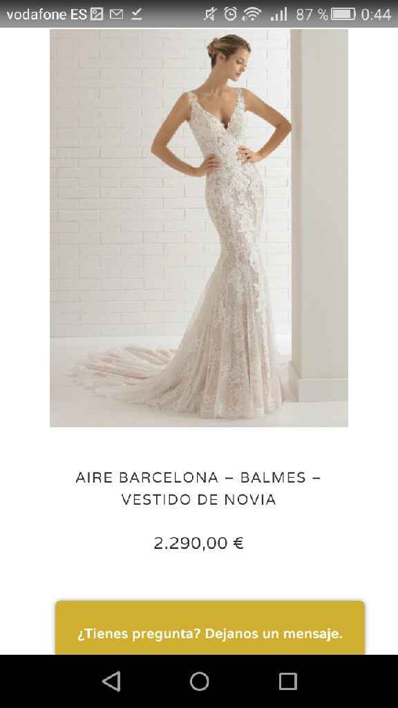Vestido Aire Barcelona Balmes - 2