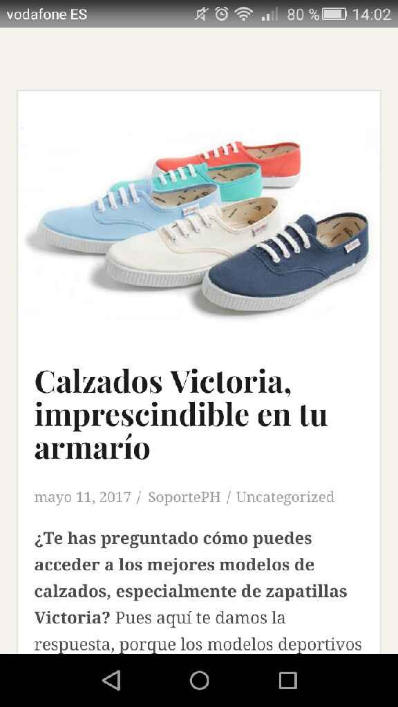 Zapatillas lona - 1
