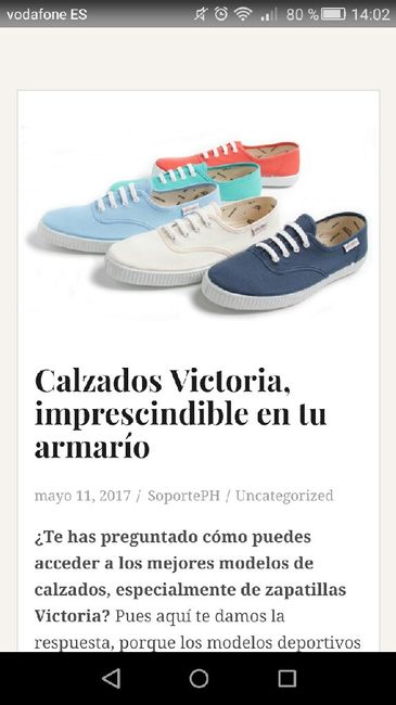 Zapatillas lona - 1