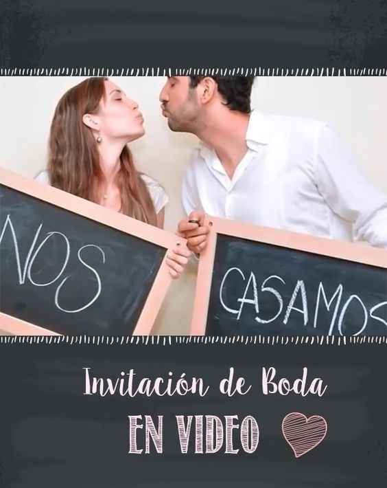 Vídeo invitación