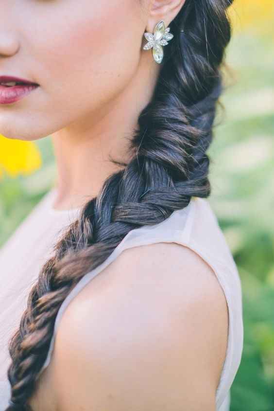 Trenza novia