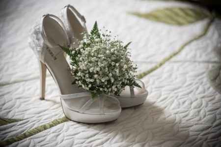 Los mejores zapatos de novia   Eduardo y Mercedes