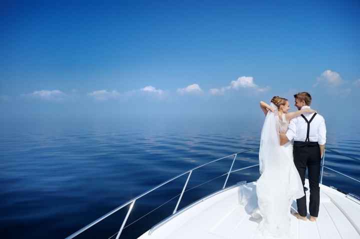 Boda en barco