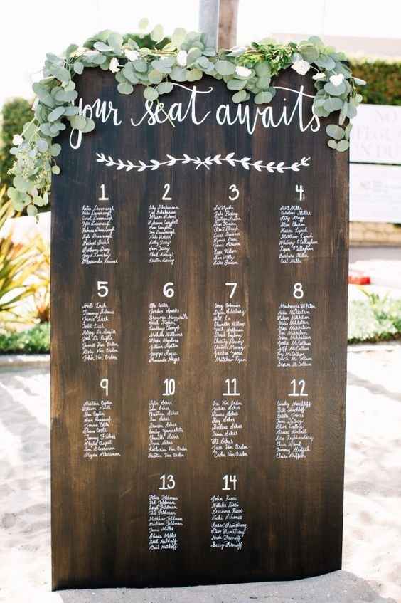 Seating plan