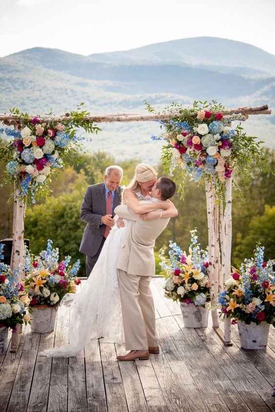 Beso en el altar