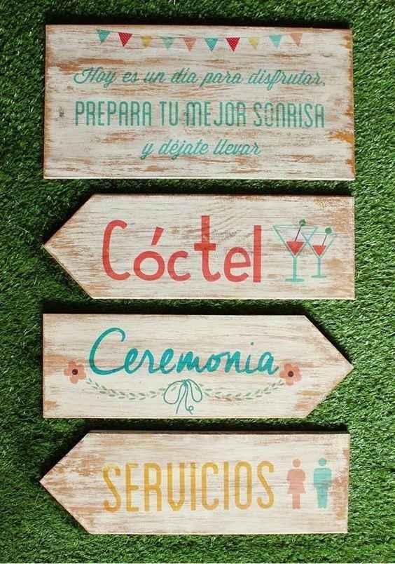 Caligrafía de boda