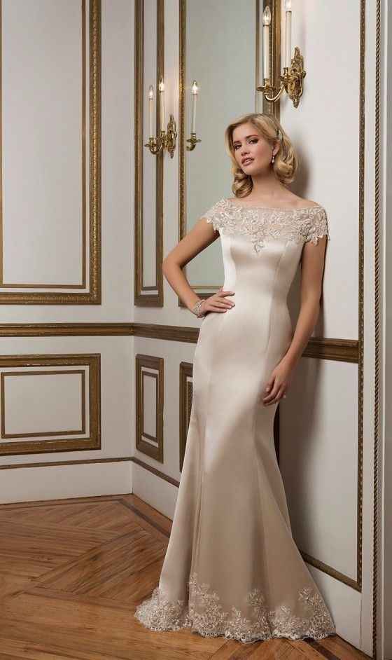 Vestido champagne