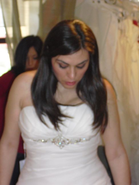 mi 2ª prueba del vestido