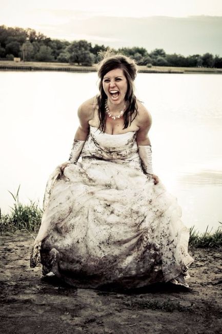 Trash the dress