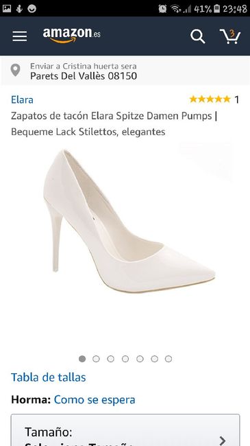 Stiletto blanco imposible de encontrar - 1